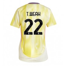 Juventus Timothy Weah #22 Bortedrakt Kvinner 2024-25 Kortermet